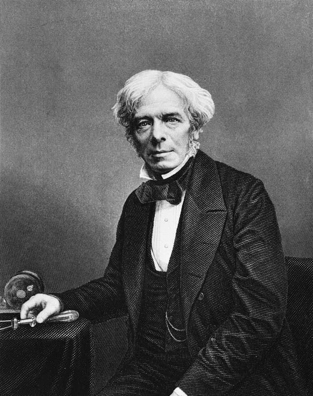 Michael Faraday was a British scientist who made significant contributions to the fields of electromagnetism and electrochemistry. He discovered electromagnetic induction and electrolysis, laying the foundation for the development of electric motors and generators.